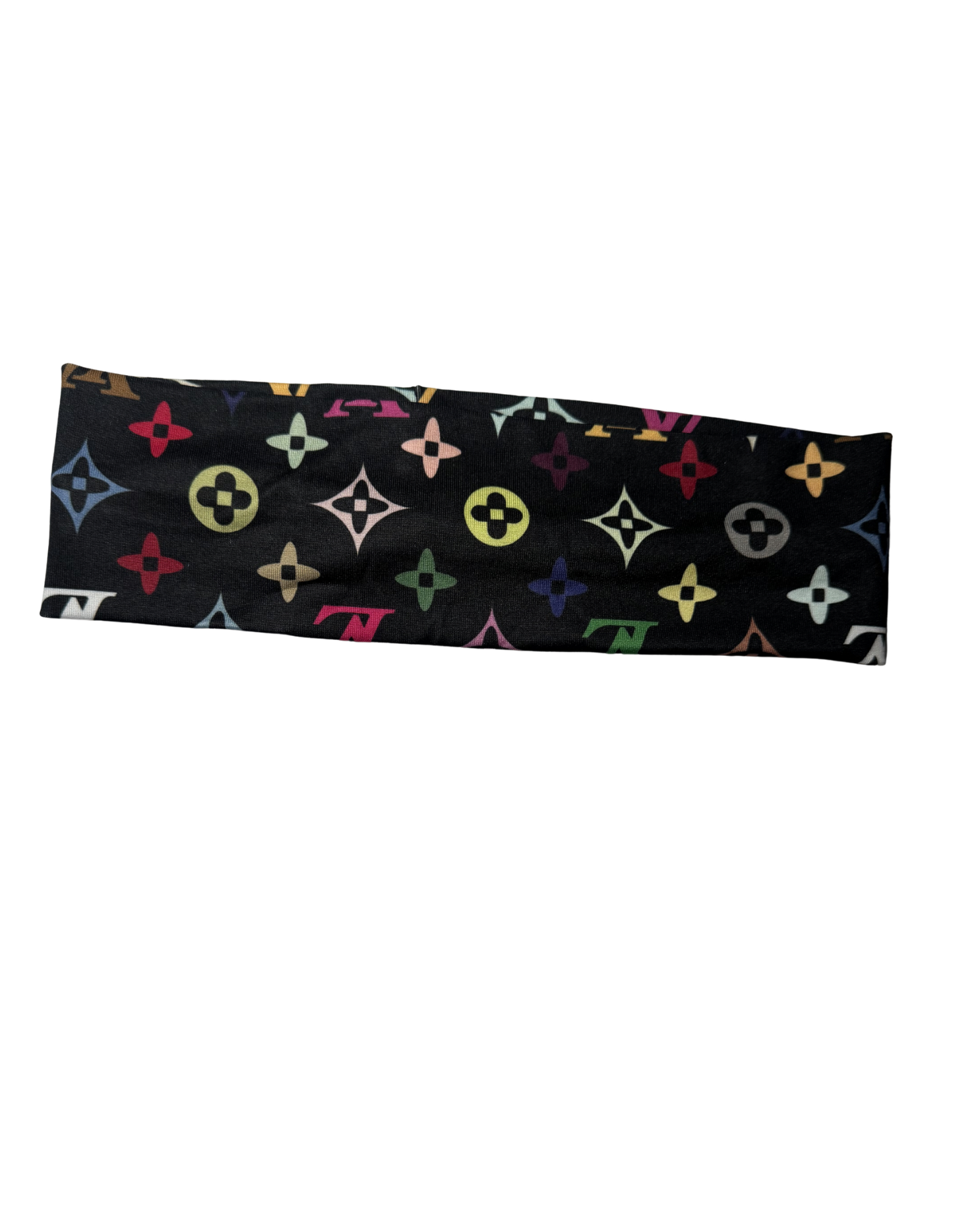Black multicolor headband
