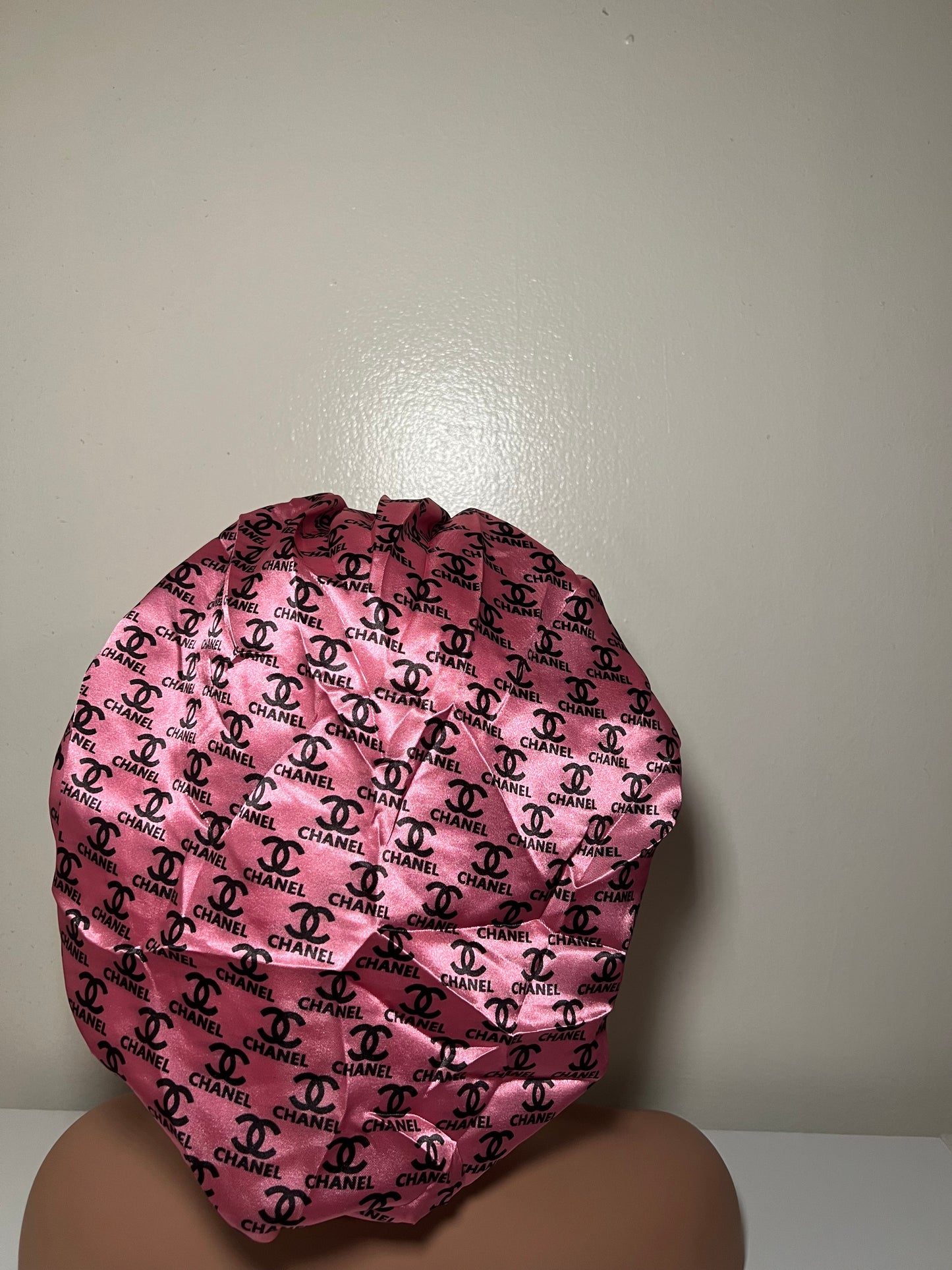 Pink Chanel bonnet