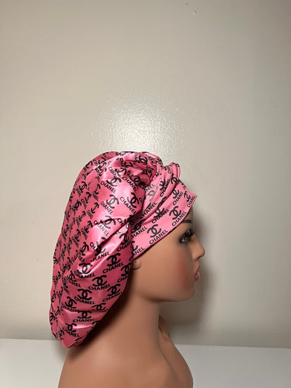 Pink Chanel bonnet