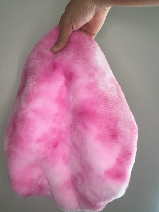 Pink Fur bonnet