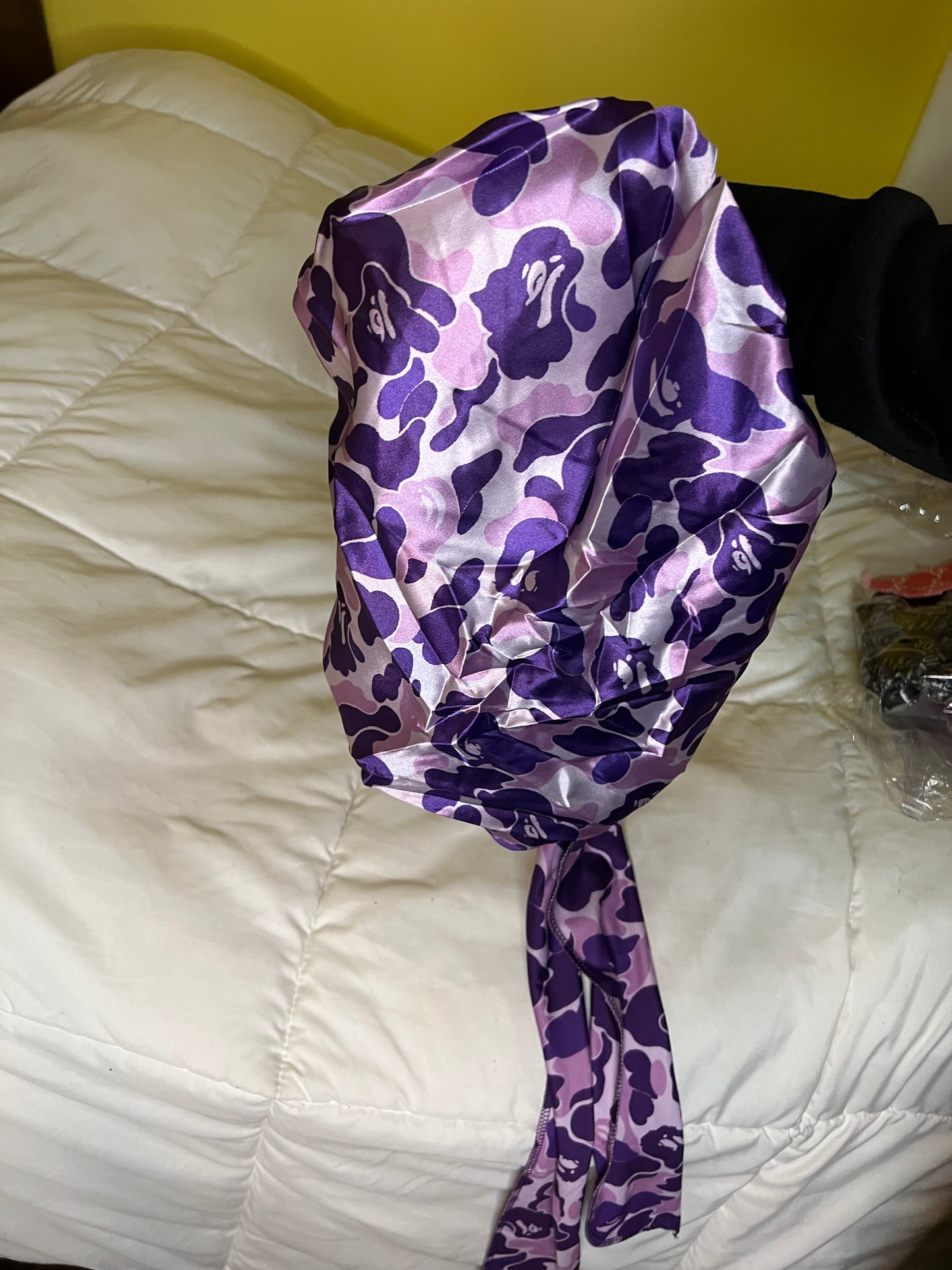 Gorro de camuflaje rosa