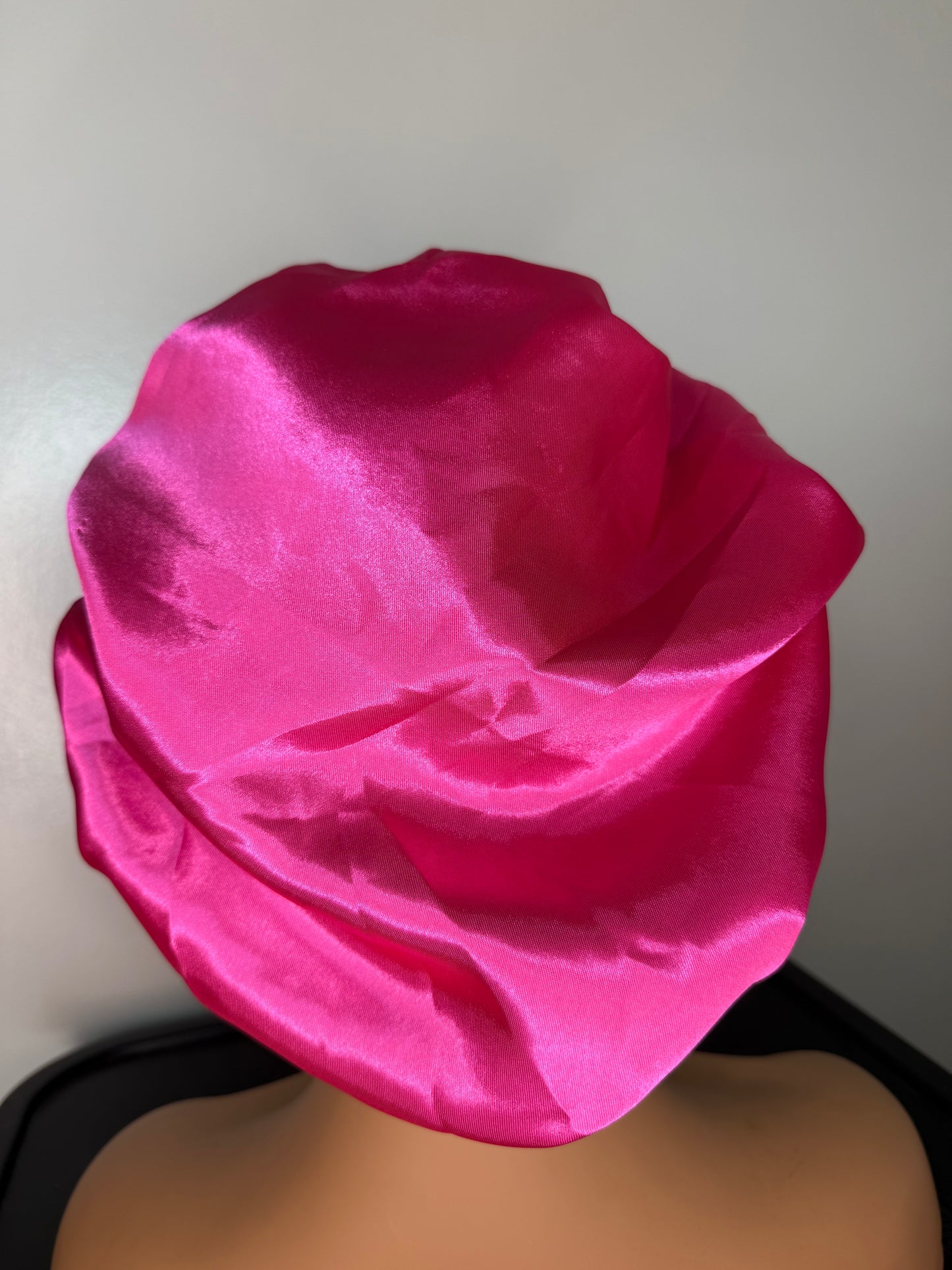 Pink & blue bonnet